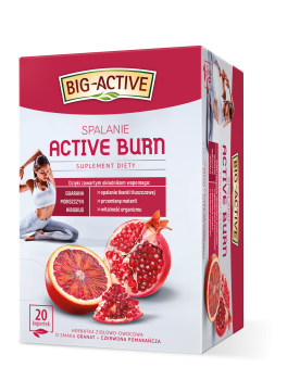 Big-Active - Active Burn (suplement diety), (20torebek x 2g) 40g