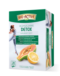 Big-Active - DETOX Oczyszczanie. (Suplement Diety), (20 torebek x 2g), 40g