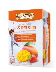 Big-Active - SuperSlim Odchudzanie. (Suplement diety) (20 torebek x 2g). 40g
