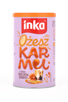 Kawa Zbożowa Inka OżeszKARMEL 120 g puszka
