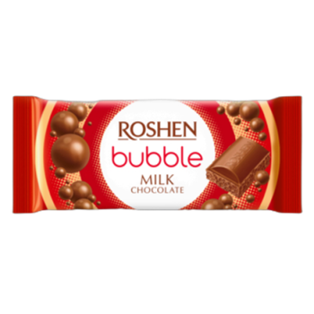 Roshen Czekolada Bąbelkowa mleczna 80 g