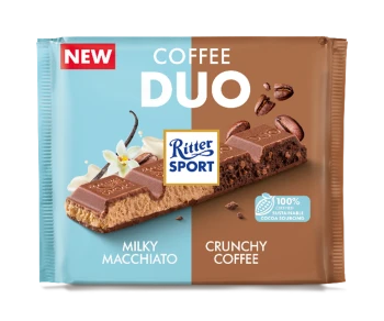 Ritter Sport Czekolada mleczna DUO Coffee 218g