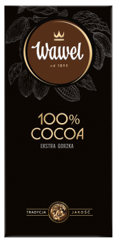 Wawel 100% cocoa Extra gorzka 80g