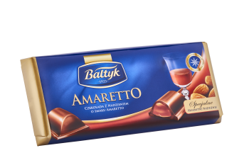 Bałtyk Czekolada nadziewana o smaku Amaretto 147g