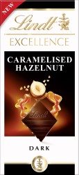 Lindt EXCELLENCE Dark Caramelised Hazelnut 100g