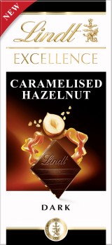 Lindt EXCELLENCE Dark Caramelised Hazelnut 100g