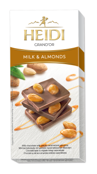Heidi Grand'Or Milk&amp;Almonds 100g