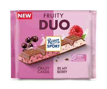 Ritter Sport Czekolada DUO Fruity 218g