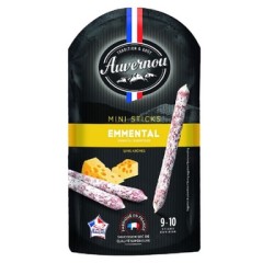 Mini stick z serem Emmentaler 100g Auvernou