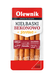 Kiełbaski bekonowo-serowe 200g Olewnik