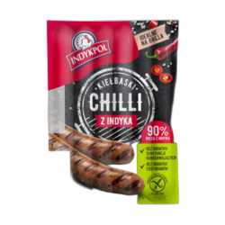 Kiełbaski Chill z indyka 215g Indykpol