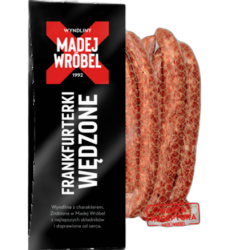 Frankfurterki wędzone ok. 0,6 kg Madej Wróbel