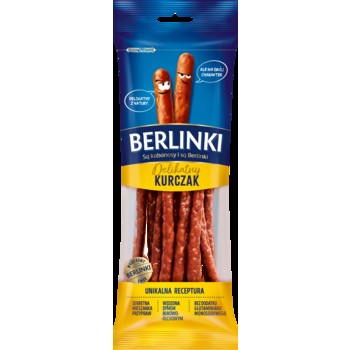 Kabanosy Berlinki Delikatny Kurczak 85g