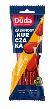 Kabanosy z kurczaka premium 95 g Duda