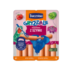 Gryzzale Parówki z Szynki 200 g Tarczyński