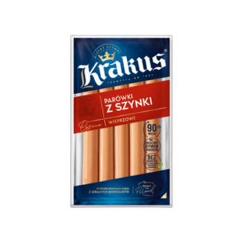 Parówki z szynki 200g Krakus