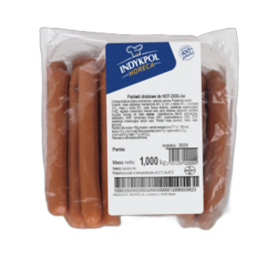 Parówki drobiowe do hot-dogów ok. 1 kg Indykpol