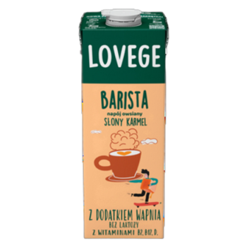 Napój Lovege Dla Baristów o Smaku Słony Karmel 1l