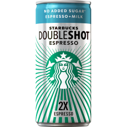Starbucks Doubleshot No Added Sugar 200ml
