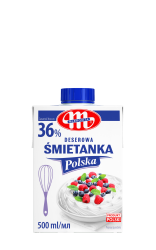 Mlekovita Śmietanka Polska UHT 36% tłuszczu 500ml