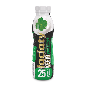 Kefir Łaciaty pitny nat.protein plus butelka PET 360g SM MLEKPOL