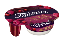 Fantasia Malina-czerwona porzeczka z kawałkami czekolady 116g