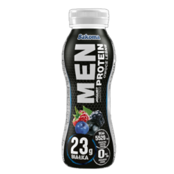 MEN Jogurt pitny z owocami leśnymi wysokobiałkowy 230g