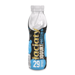 Jogurt Łaciaty pitny nat.protein plus butelka PET 360g SM MLEKPOL
