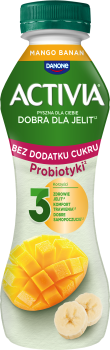 Activia Jogurt o smaku mango-banan z probiotykami 270g