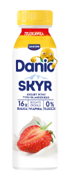 Danio Skyr do picia truskawka 270g
