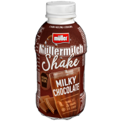 Napój mleczny Müllermilch SHAKE o smaku mlecznej czekolady 400g