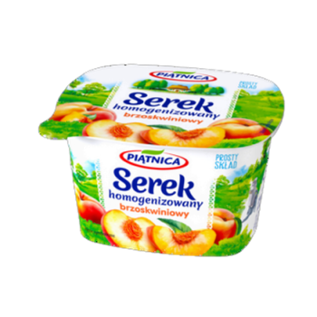 Piątnica Serek homogenizowany brzoskwiniowy 150g
