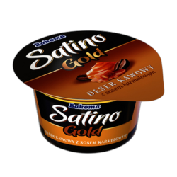 Satino Gold deser kawowy z sosem karmelowym 140g