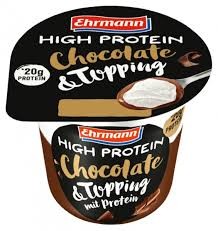 High Protein Pudding Czekoladowy z Bitą Śmietanką 200g