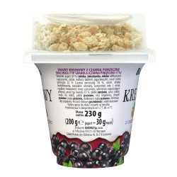 Jogurt Kremowy z bananami, kawałkami czekolady i granolą 230g
