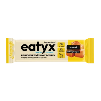 Eatyx pełnowartościowy posiłek w formie batona z nadzieniem karmelowym i ciemną czekoladą, 60 g