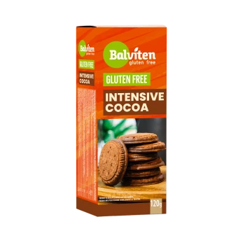 Balviten Herbatniki maślano-kakaowe z polewą kakaową 120g. Produkt bezglutenowy