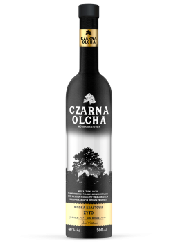 'czarna olcha wódka kraftowa żyto 40% 500ml