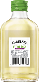 'Lubelska Cytrynówka z marakują 28% 100 ml