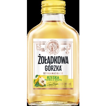'ŻOŁĄDKOWA GORZKA RZEŚKA PIGWA Z MIĘTĄ 90 ML 28%