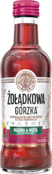 'Żołądkowa Gorzka Malina &amp; Mięta z Cytryną 200ml 28%