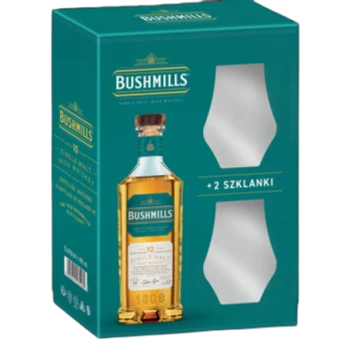'Bushmills Malt Whisky 40% 0,7l + 2 szklanki