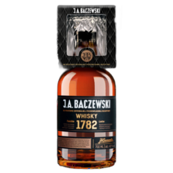 'J.A. Baczewski Whisky ze szklanką 43% 700ml