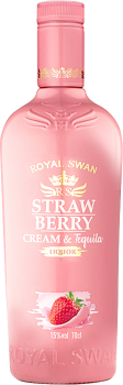 'Likier Royal Swan Strawberry 15% 700ml