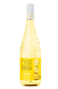 'Cydr Lubelski Cytrynowy aromatyzowany 0,75L