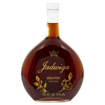 'Apis Miód pitny półtorak Jadwiga karafka 750 ml, alk. 16%