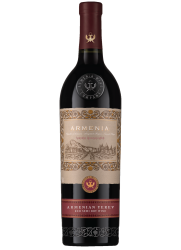 'Wino gronowe czerwone półwytrawne Armenia Yerev Semi Dry Red 0,75 L