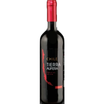 'Czerwone, półwytrawne chilijskie wino Tierra Aufera 750 ml