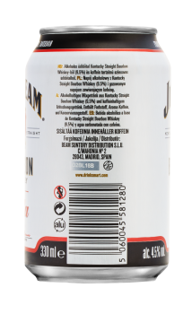 'Jim Beam Bourbon Whiskey&amp;Cola 4,5% 330ml