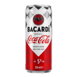 'Bacardi Napój alkoholowy 5% z Coca-Cola 250 ml